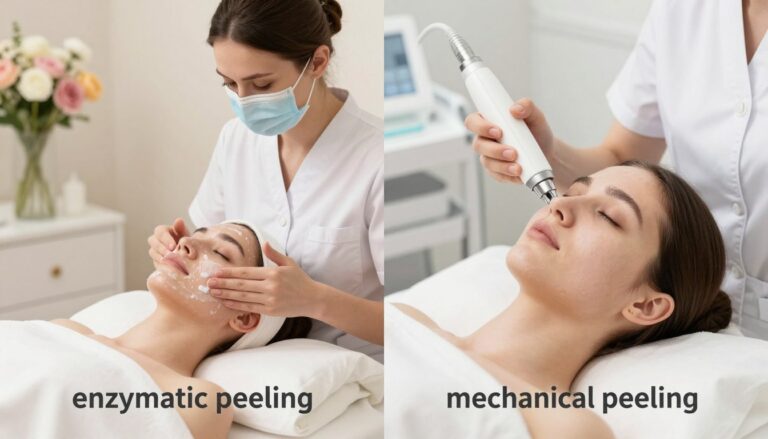 peeling enzymatyczny czy mechaniczny